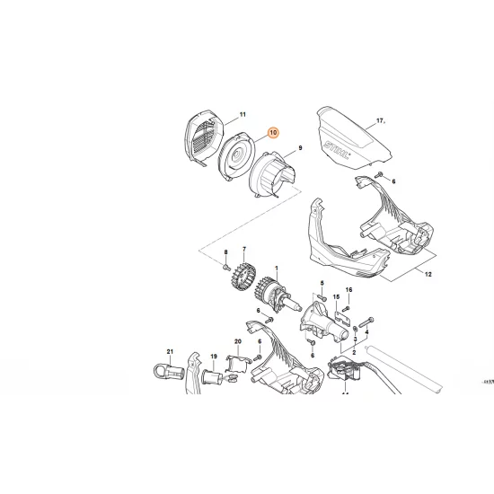 STIHL  Pokrywka 4867 706 3400